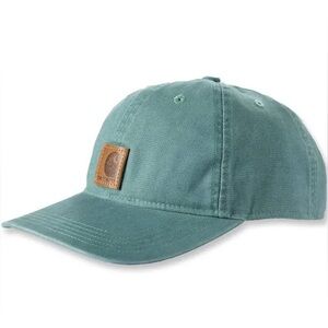 NWOT Teal Carhartt Canvas Baseball Cap
